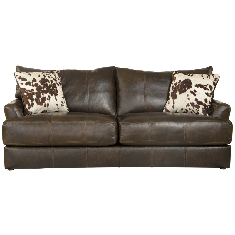 Trent Austin Design® Perrigo 85" Top Grain Italian Leather Match Sofa
